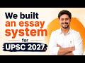 Introducing the UPSC Essay Foundation Course 2027 | 48 Essays, 10 Patterns, One Complete System