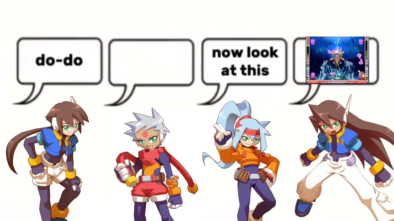 Day and night Mega man ZX meme - YouTube