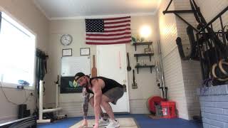 1/2 burpee with step