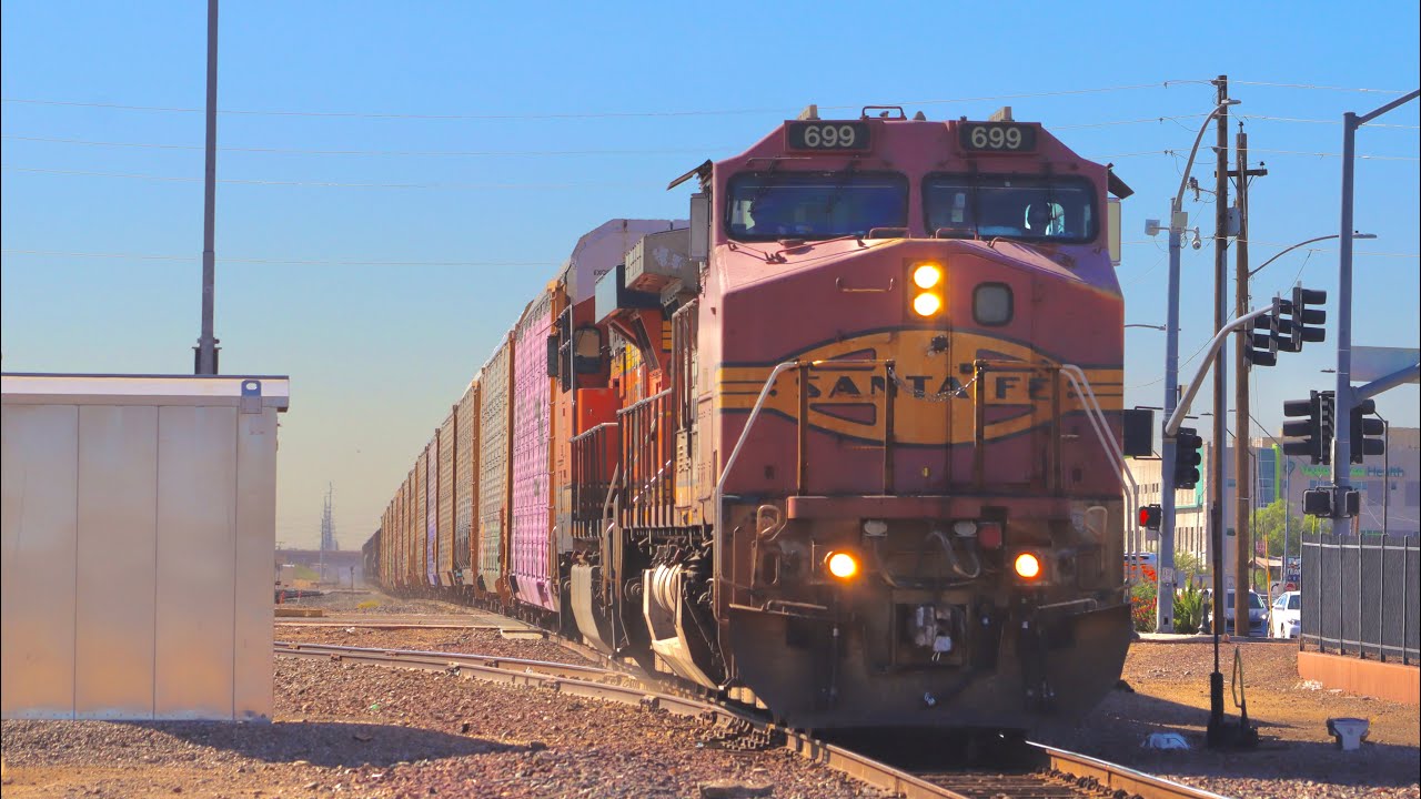06/28/23 Railfanning Peoria & Glendale Feat. BNSF 699 on point, BNSF 1686 (BN) on point & More!
