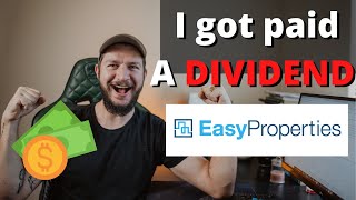 Easy Properties I Got Paid A Dividend How Much I Made On Easy Properties