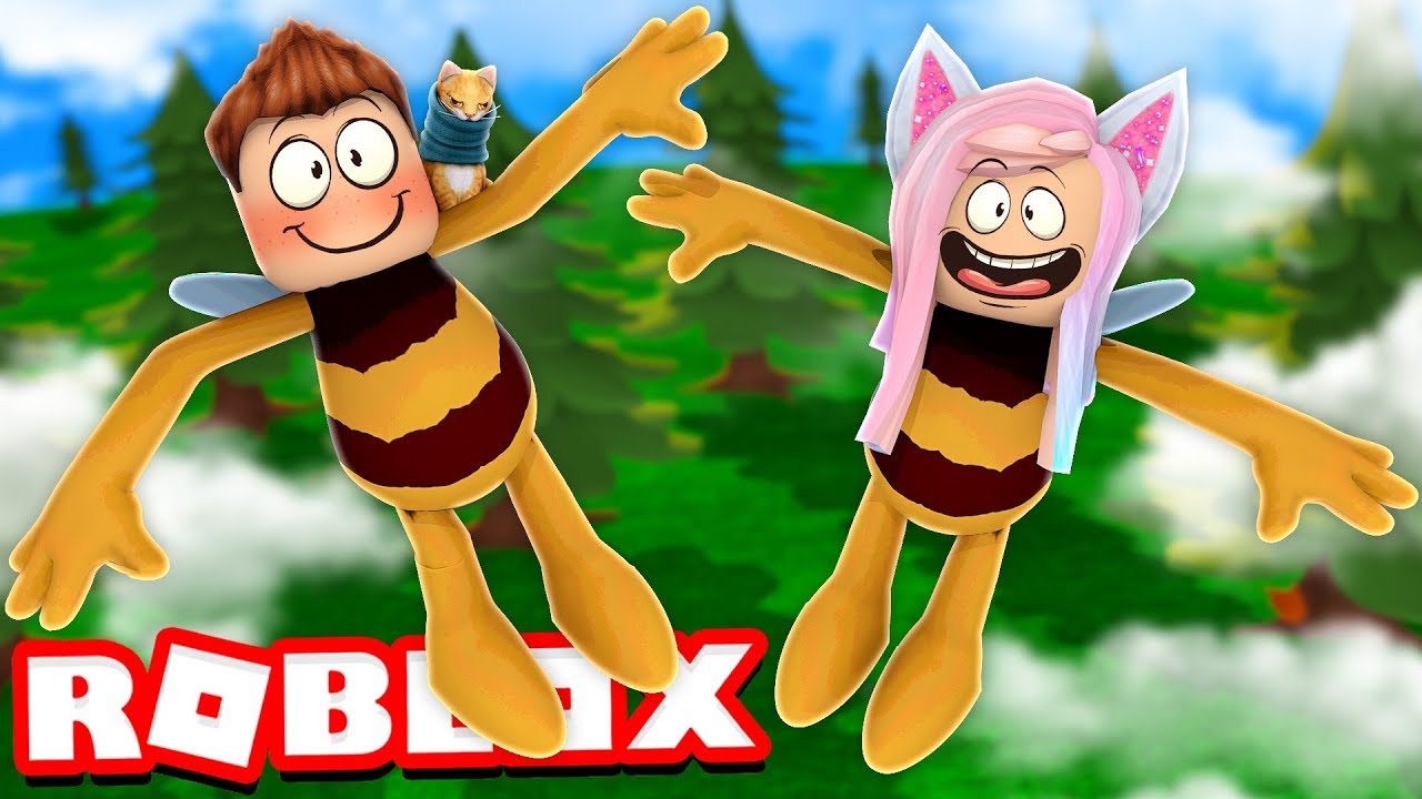Vida De Abeja Por 1 Dia En Roblox Roblox Bee Simulator Youtube