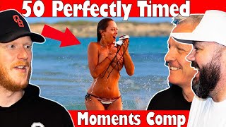 50 Perfectly Timed Moments REACTION | OFFICE BLOKES REACT!!