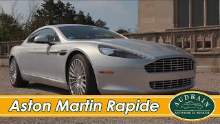 LENO and OSBORNE in The Ultra Beautiful Aston Martin Rapide