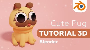 3D Modeling of a Pug | Blender Tutorial for Beginner | [RealTime]
