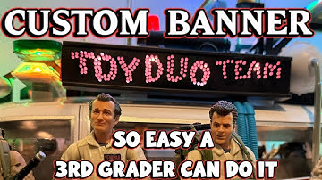 Custom Banner: ghostbusters haslab Ecto mobile plasma series light bar 