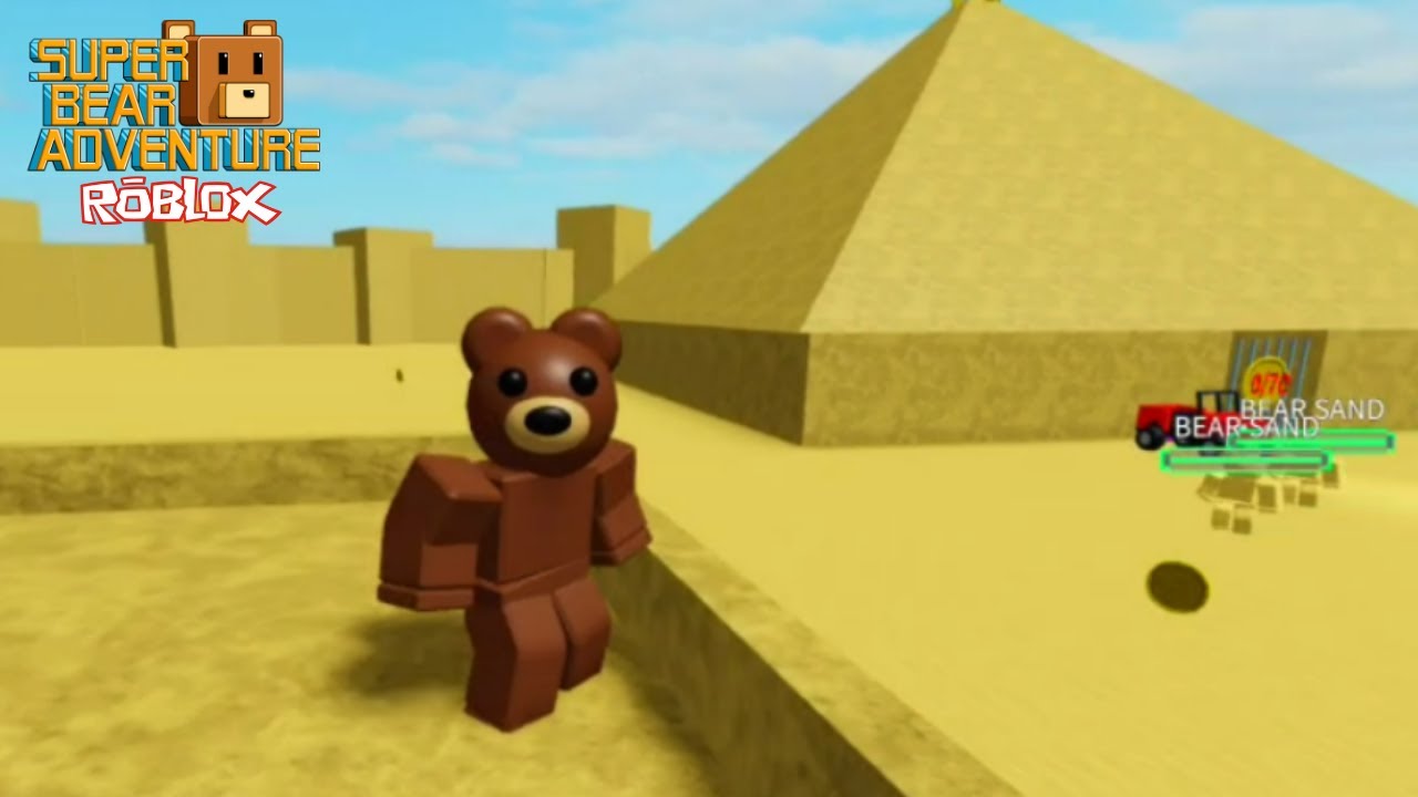 Jogo do urso, COLMEIA do novo mapa no ROBLOX, super bear adventure VS  roblox, versão do super bear 