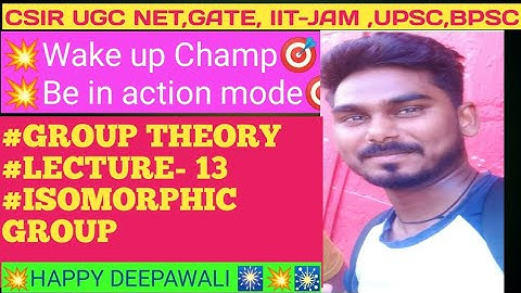 LECTURE -13# GROUP THEORY#Q/A Session#for CSIR UGC NET #GATE#IIT-JAM#CMI#IISC#TIFR#UPSC#BPSC#PCS
