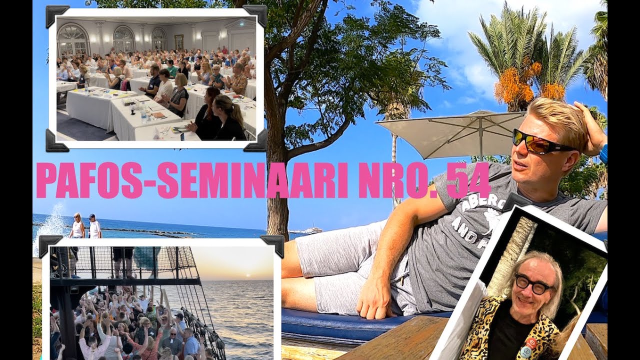 Pafos-seminaari nro. 54.  (2022). Kylläpäs se pistääkin ajattelemaan😊. Esa Saarinen on ihan parasta