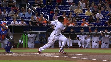 MYM@MIA: Ozuna homers to open the scoring