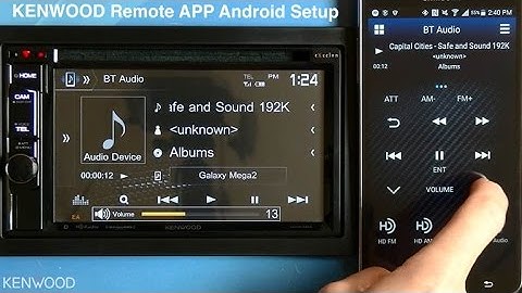 KENWOOD Remote App Setup for Android on 2017 Multimedia Receivers (DDX394, DDX594, DDX794)