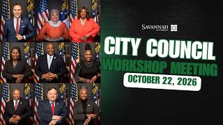 City Council Workshop | October, 22, 2026