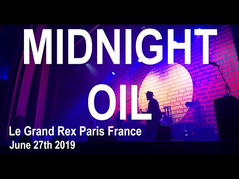 Midnight Oil Live Full Concert 4K @ Grand Rex Paris France June 27th 2019