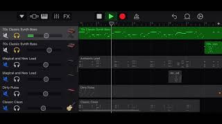 24K Magic by Bruno Mars GarageBand iOS - Instrument by Instrument Playthrough screenshot 4