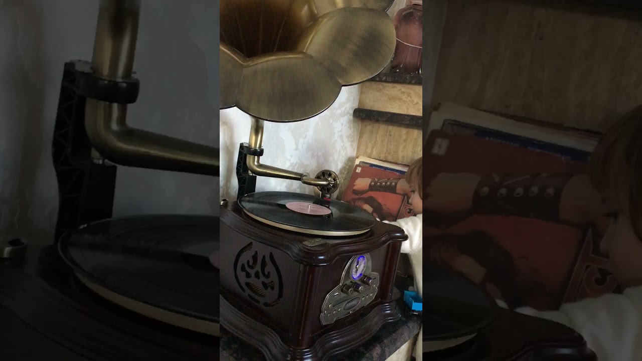 Современный патефон . - YouTube