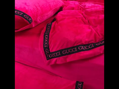 Обзор зимнего велюрового комплекта постельного белья