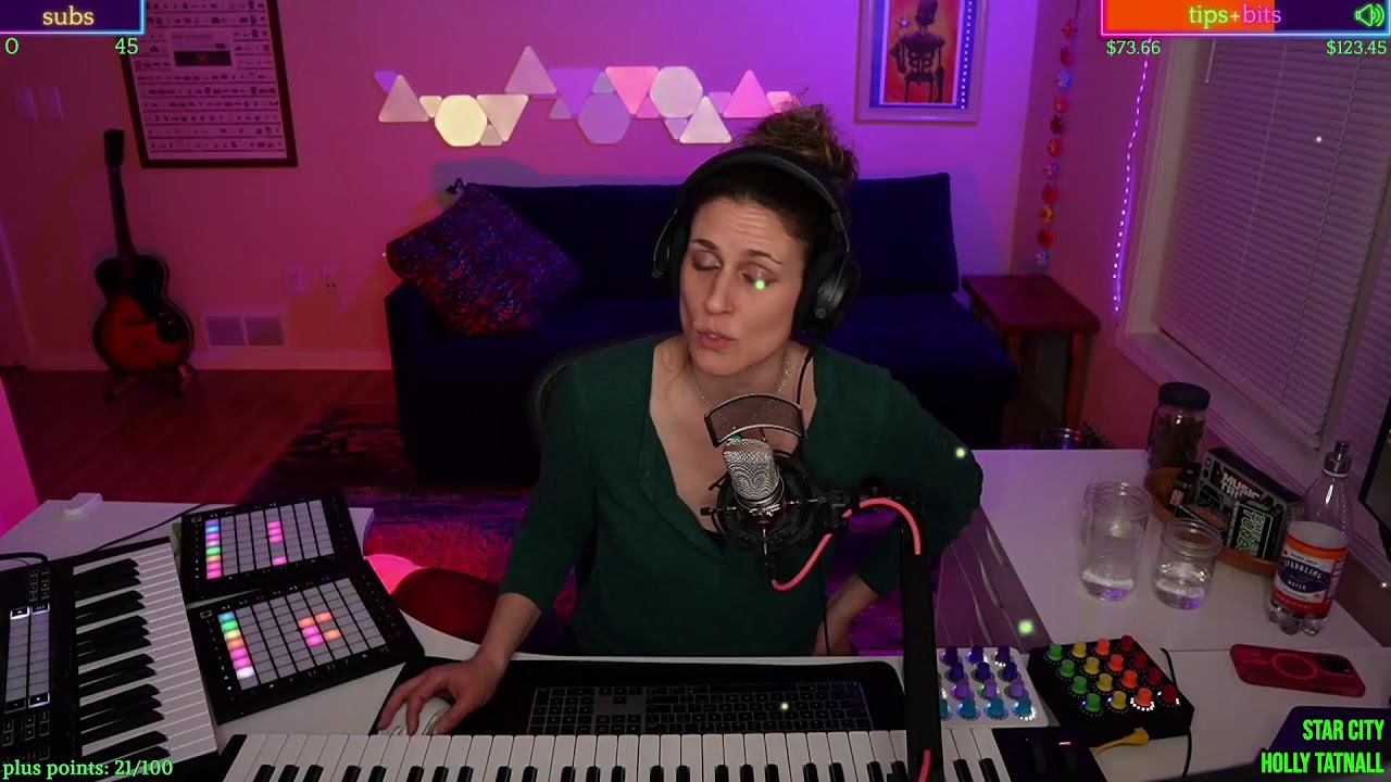 ⭐️ singing, synths, excellent vibes, chats