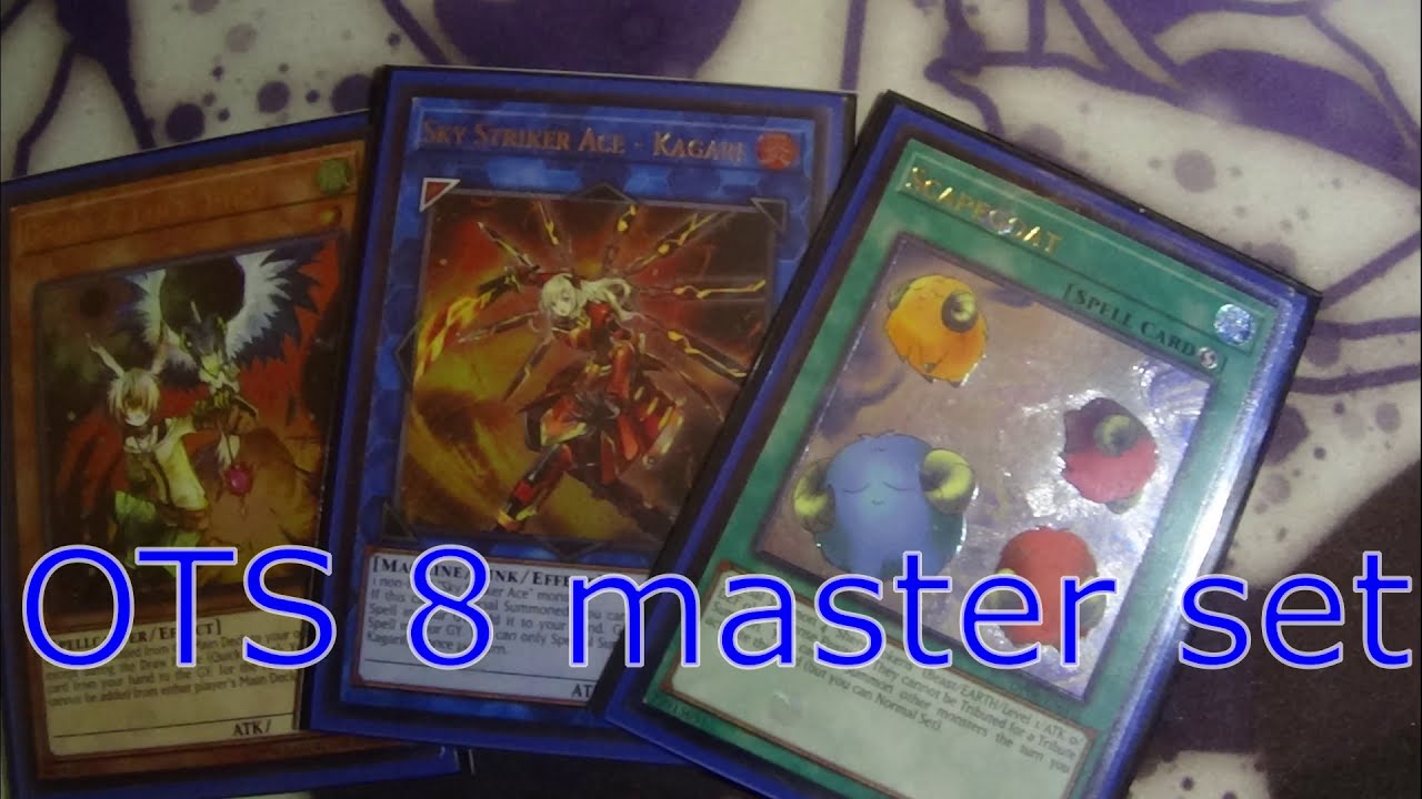 Yu-Gi-Oh collection complete OTS 8 full 26 card set!