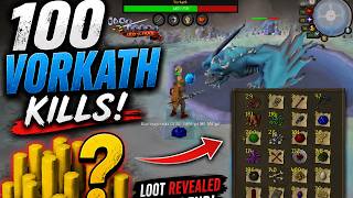 Is Vorkath Still Worth It? 100 KC Loot Tab Revealed (OSRS)