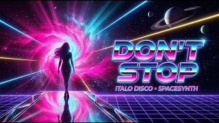 DJ Heinz - Don't Stop 🚀 Italo Disco Spacesynth | 80s Retro Wave Dreamwave Hit