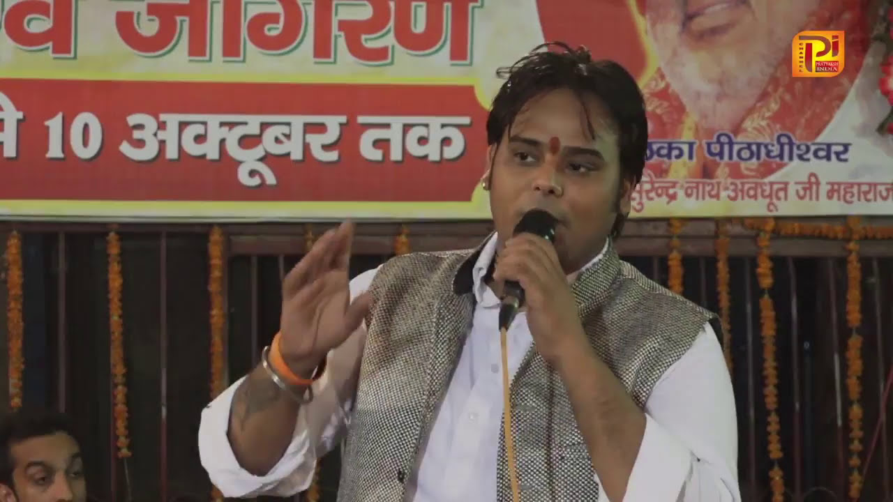 Kalka Ji Mandir Jagran Mahotsav Delhi Awesome  Performance by Singer Sonu Rana 3 10 2016