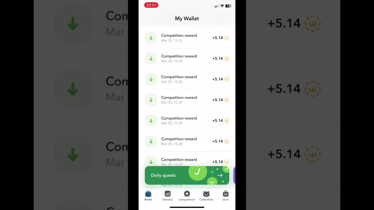 WALKEN daily profit with 5 Rare CAThletes | play to earn | gameplay