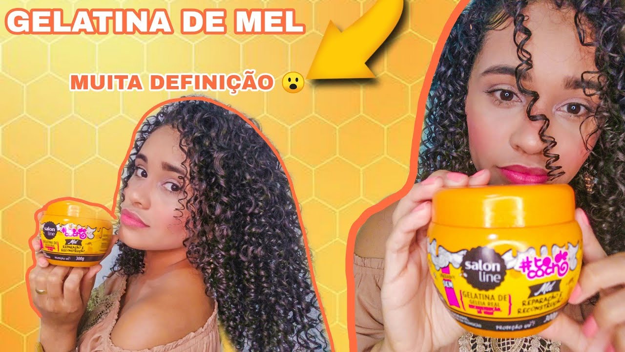 Testei A Gelatina De Geleia Real Da Salon Line Maiara Brasil Youtube