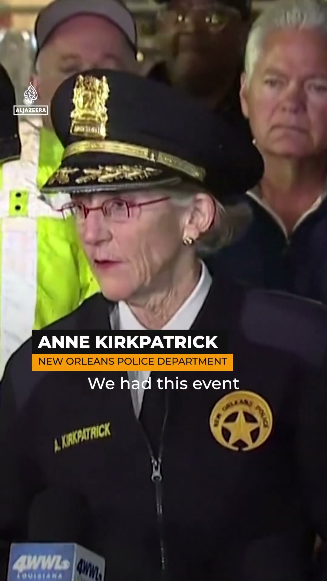 Truck ramming attack kills at least 10 people in New Orleans | AJ #shorts