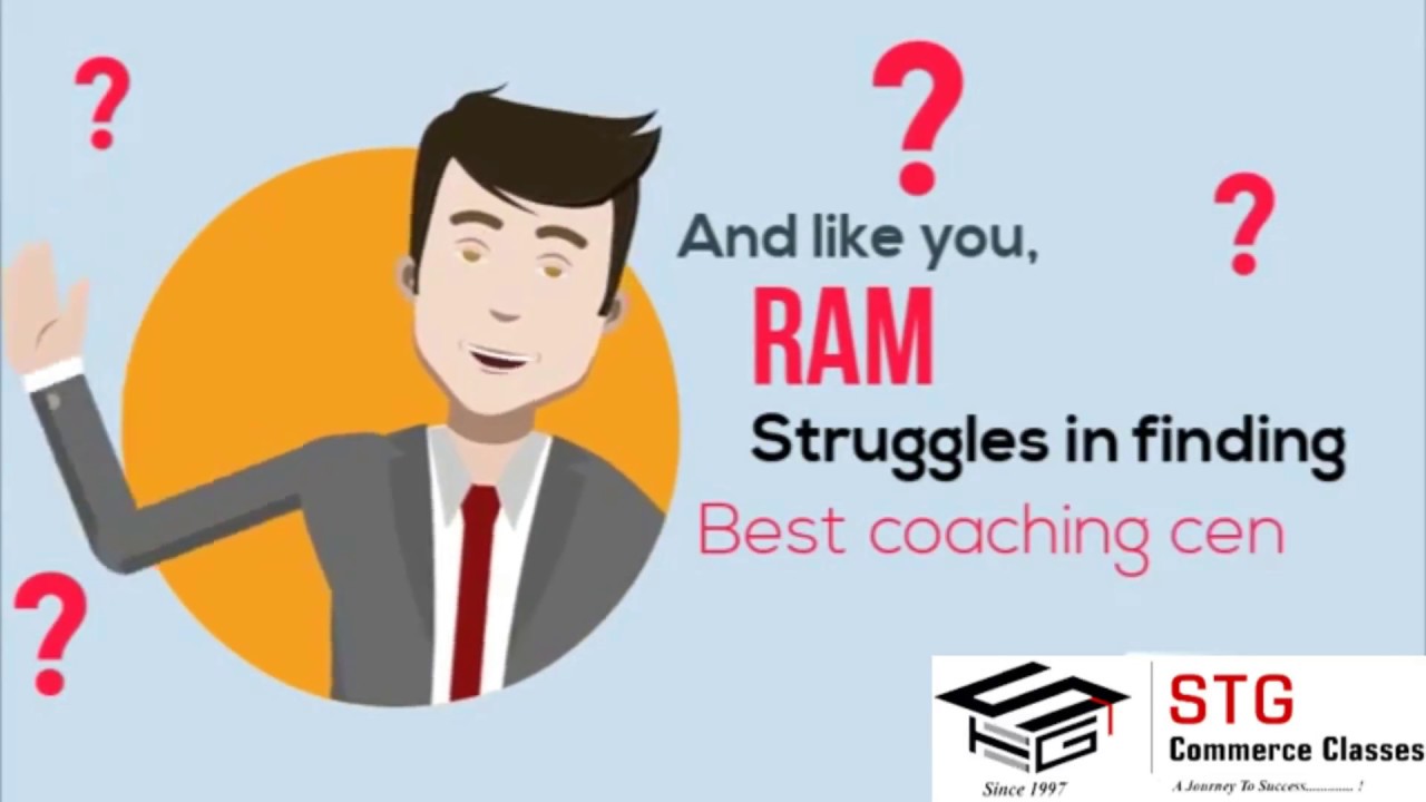 STG Classes for Commerce coaching classes in uttam nagar - YouTube