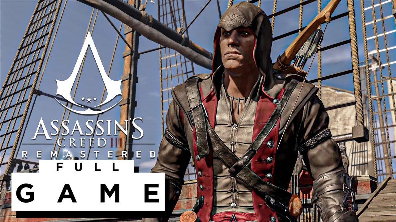 ASSASSIN'S CREED 3 REMASTERED PC Gameplay Walkthrough ITA Full Game [HD  1080P] - No Commentary 