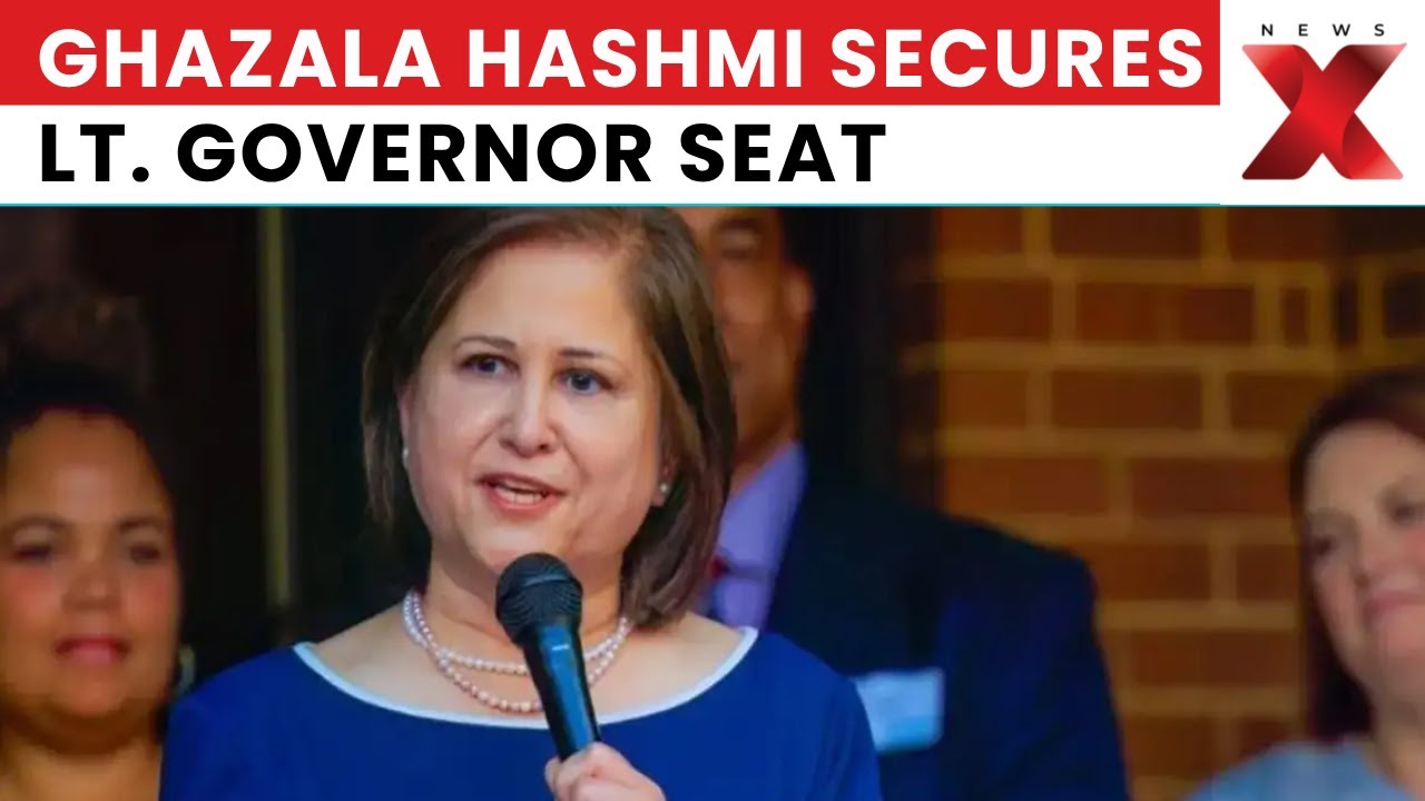 Virginia Election: Ghazala Hashmi Secures Lt. Governor Seat | NewsX