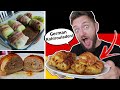 German American Couple Make GERMAN CABBAGE ROLLS for the First Time! (Krautrouladen)