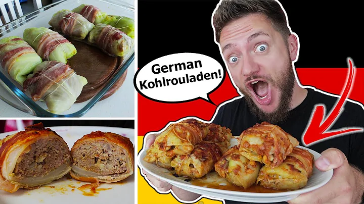 We Make GERMAN CABBAGE ROLLS for the First Time! (...