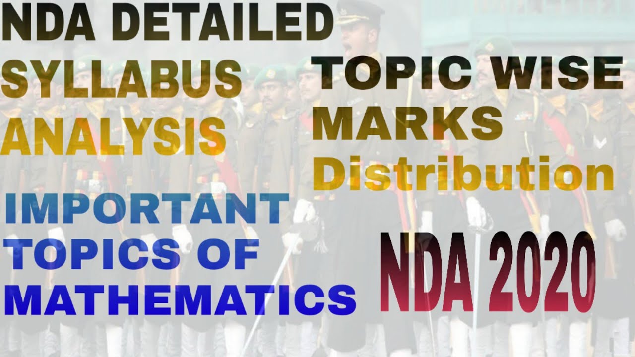 NDA SYLLABUS | EXAM PATTERN | important topics | EXPLAINED IN HINDI | NDA 2020 | ezy eduway