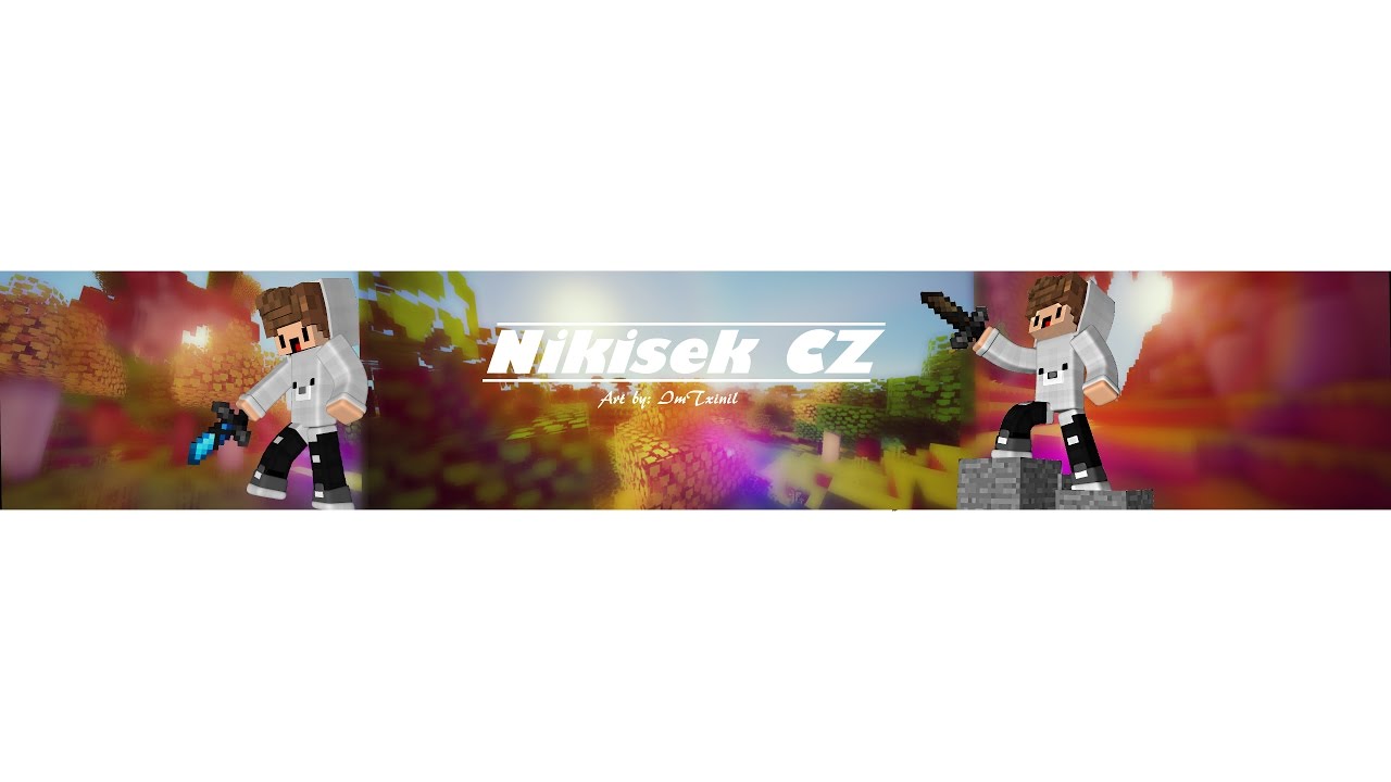 Nikisek Cz Minecraft Banner Speedart 1 Youtube