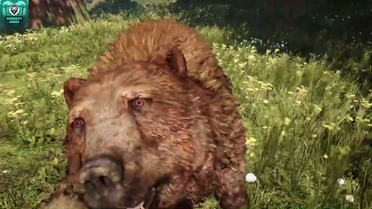 How to Tame Brown Bear in Far Cry Primal || Beast Master || Difficulty ⭐️⭐️⭐️⭐️