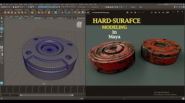 Autodesk Maya hard surface modeling practice 16