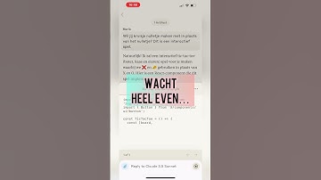 Apps maken met Claude AI 🚀