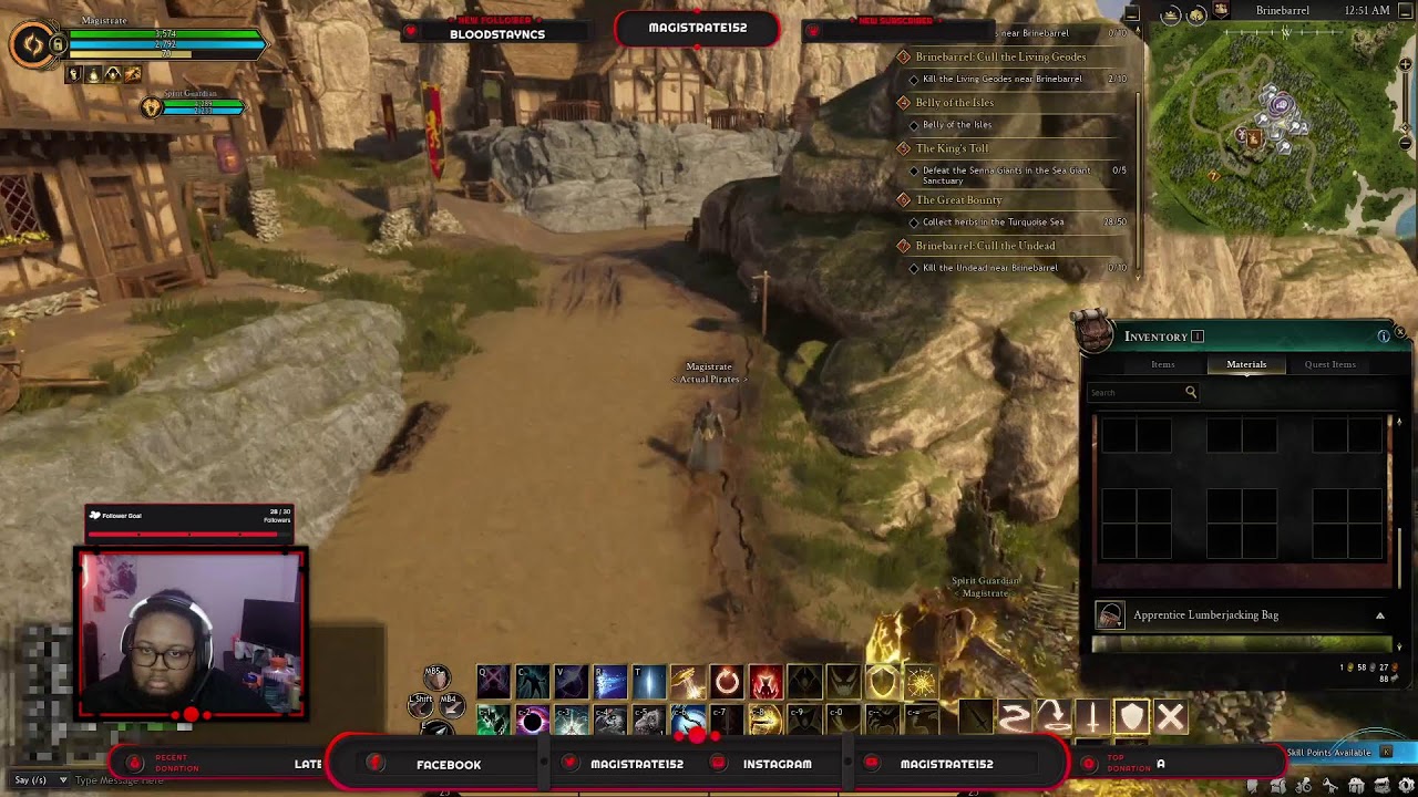 Ashes of Creation! Lyneth Server! Summoner Lvl. 25! Come live in Brinebarrel!