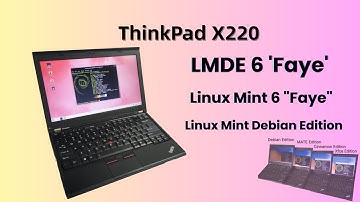 The Ultimate ThinkPad X220 Upgrade Installing LMDE 6 