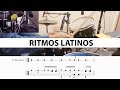 RITMOS LATINOS com partitura | peça por peça