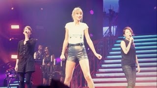 Taylor Swift &amp; Tegan and Sara Performing &quot;Closer&quot; (LIVE AT STAPLES CENTER AUG. 20TH, 2013)