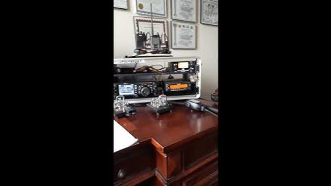 Amateur Radio Station N1MHV preparing for ARRL Field Day 2020