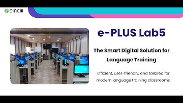 SINEW | e-PLUS Lab5 The Smart Digital Solution for Language Training
