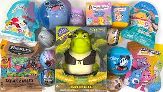 ASMR 15 Surprise Squishy Mystery Toys Unboxing