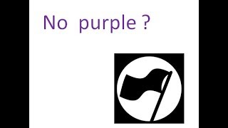 Why Don't Country Flags Use The Color Purple?? In English.
