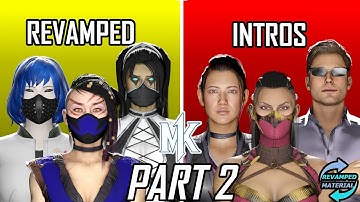 Mortal Kombat 1 Custom AI Animated Intros PART 2 (Reupload)