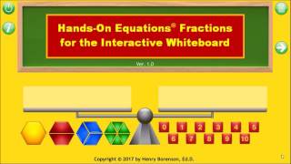 HOE Fractions Interactive Video Demo