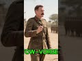 Foreign Officer Strategically Plans Battle Over Scenic Terrain in Movie Clip