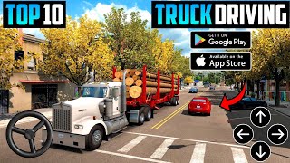 TOP 10 Best Truck Simulator Games in Android 2022 |Realistic truck simulator games for android screenshot 2